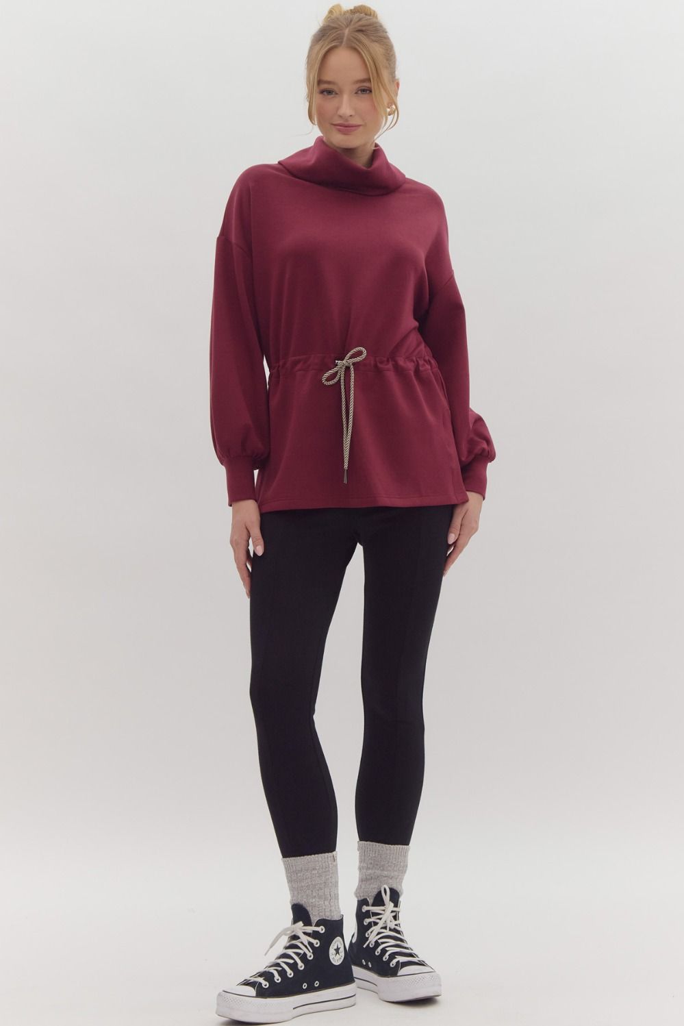 Tie Waisted Weekend Top