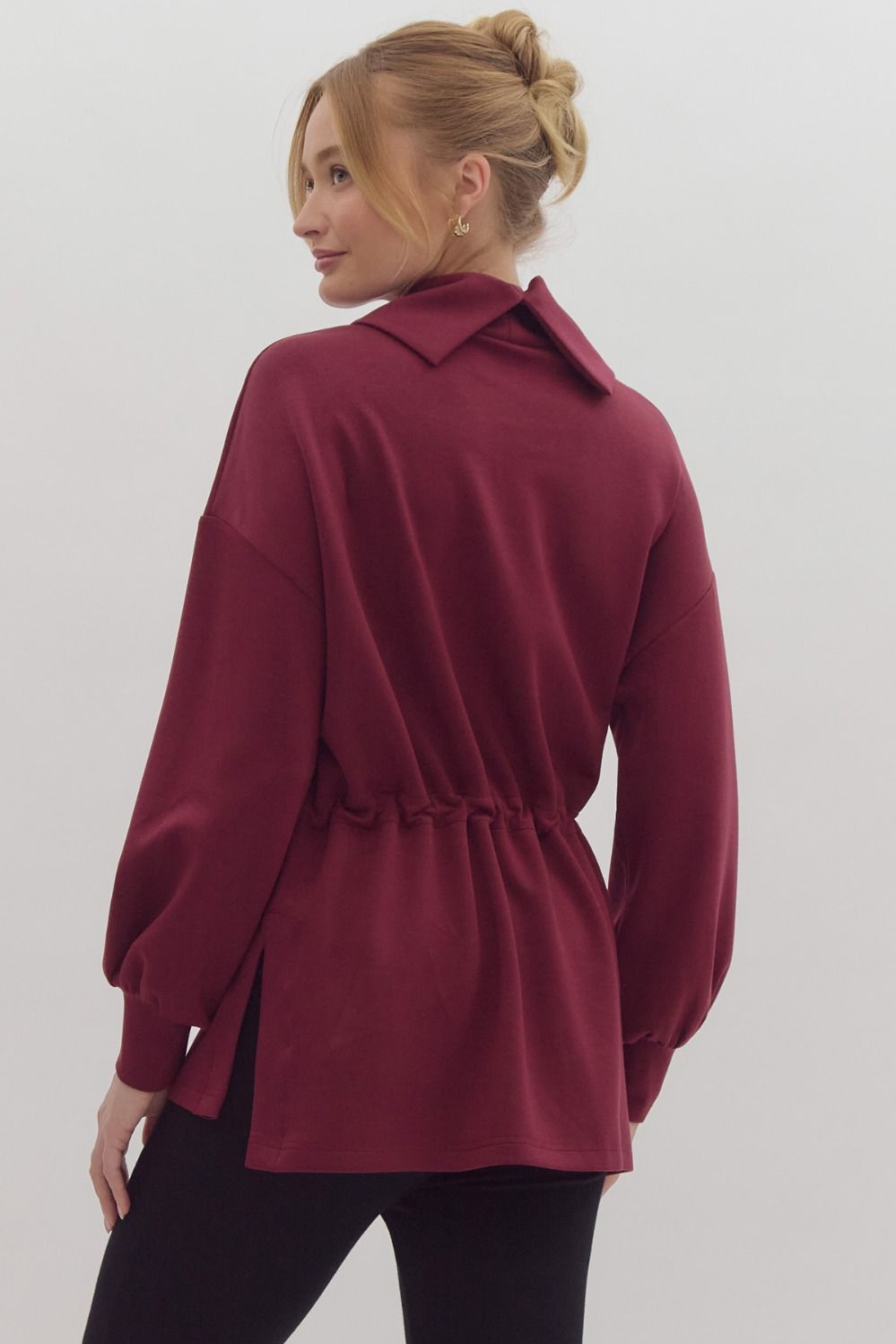 Tie Waisted Weekend Top