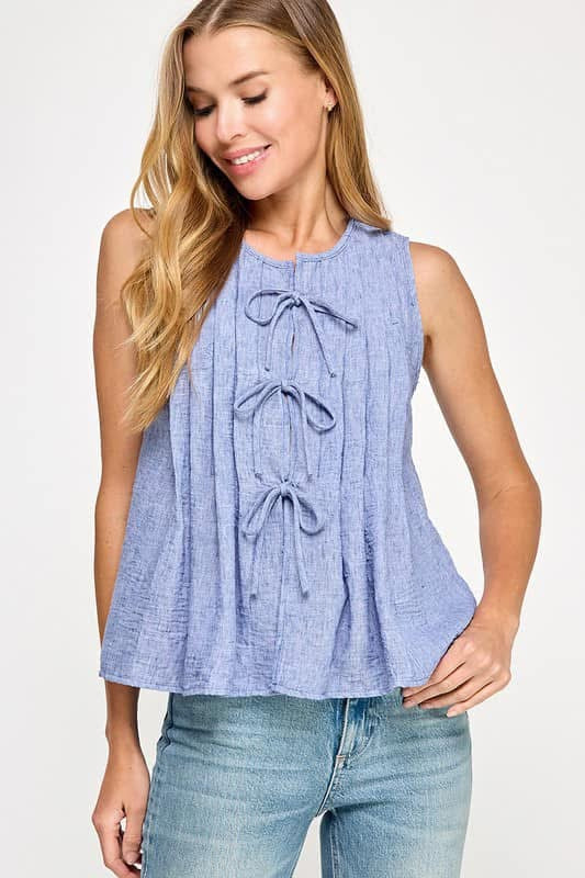 Light Weight Denim Color Top