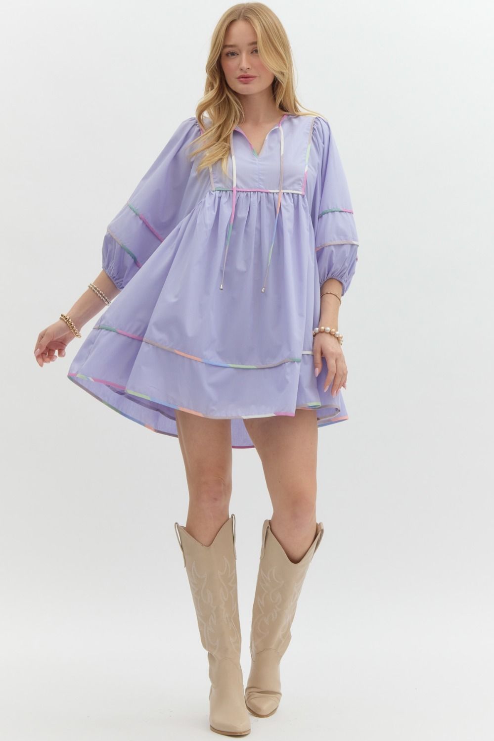 Playful Twist Dress