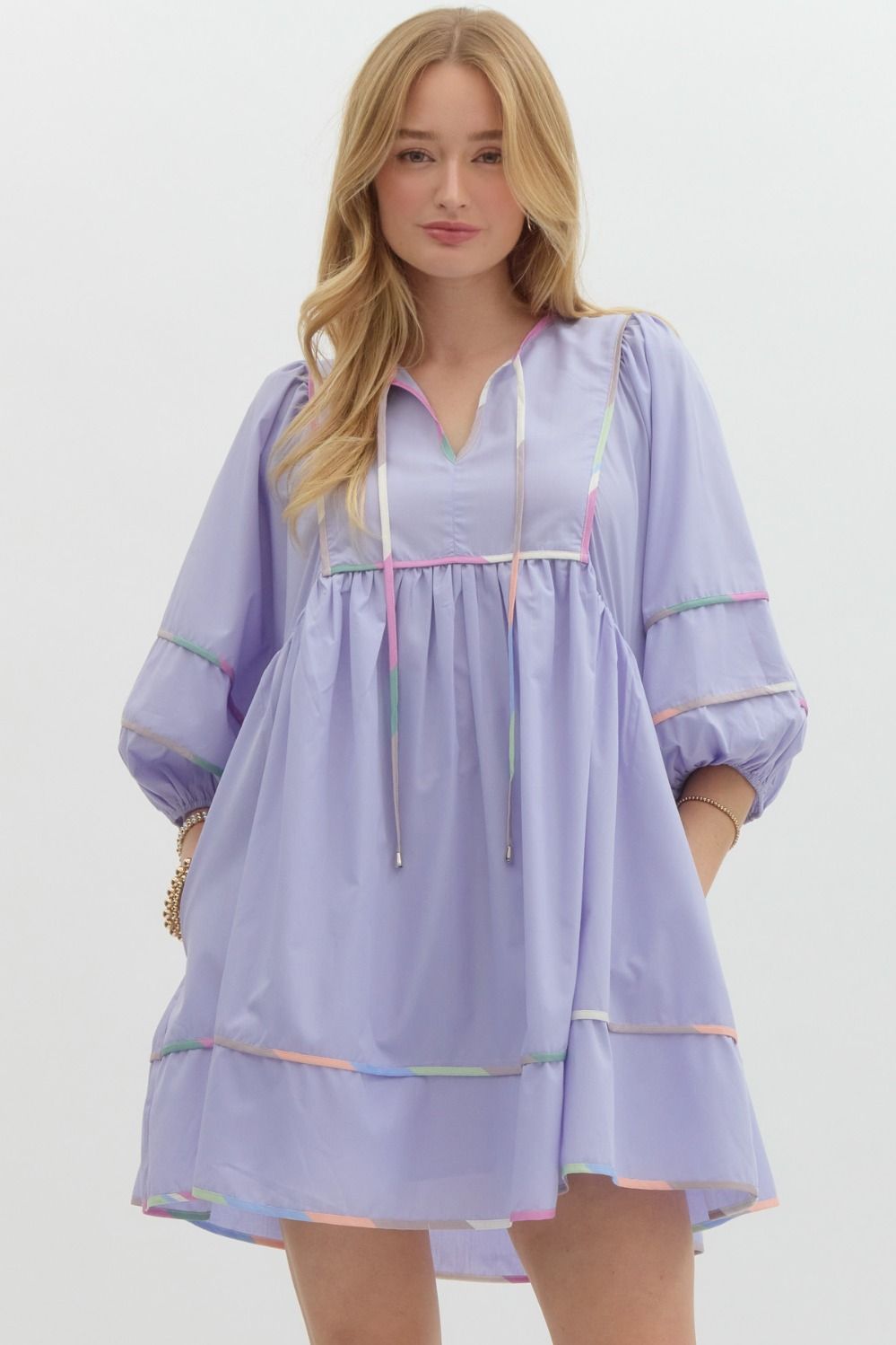 Playful Twist Dress