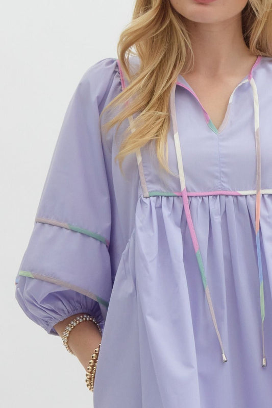 Playful Twist Dress