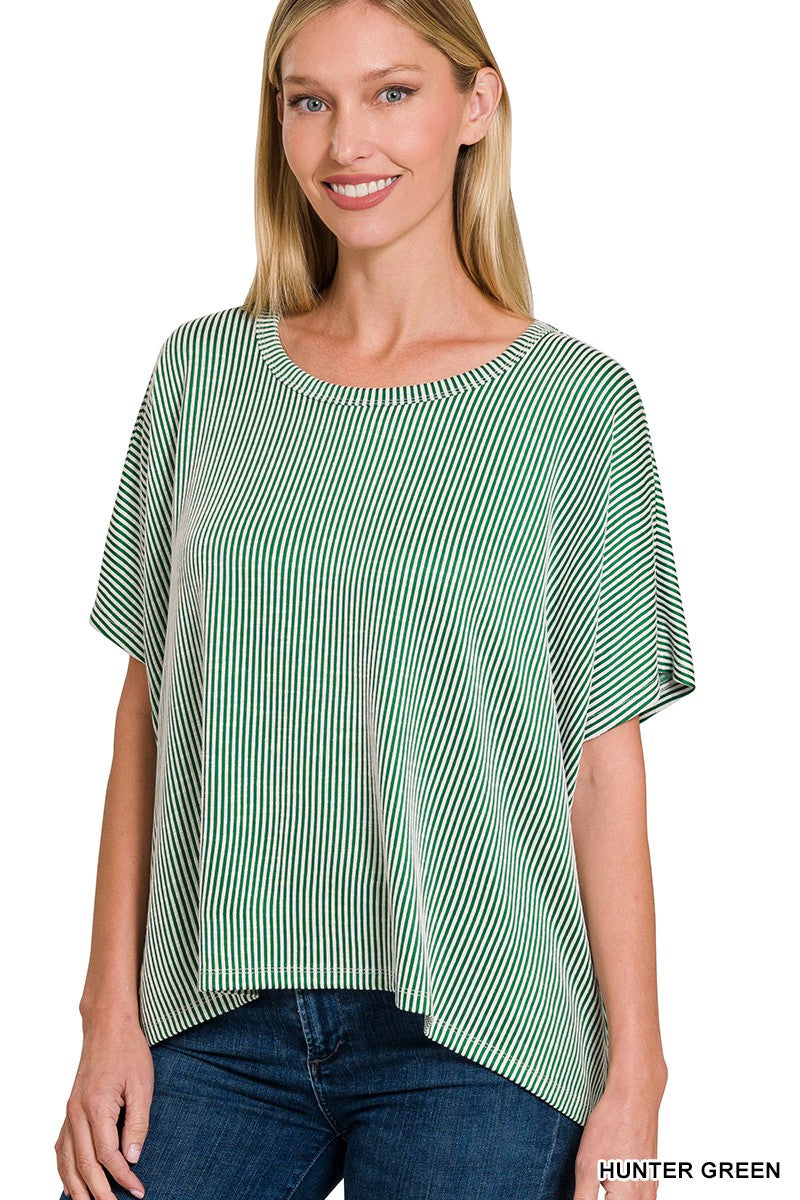 Oversized Everyday Ribbed Top