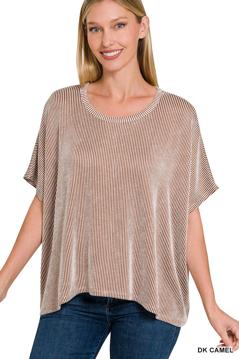 Oversized Everyday Ribbed Top