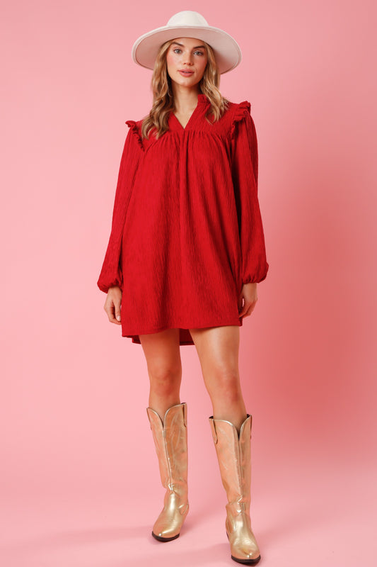 Long Sleeve Mini Dress