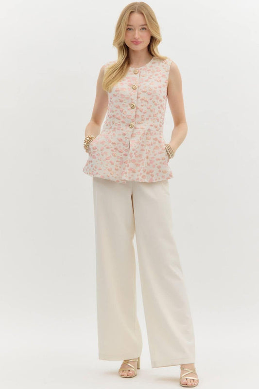 Pretty and Pink Vest