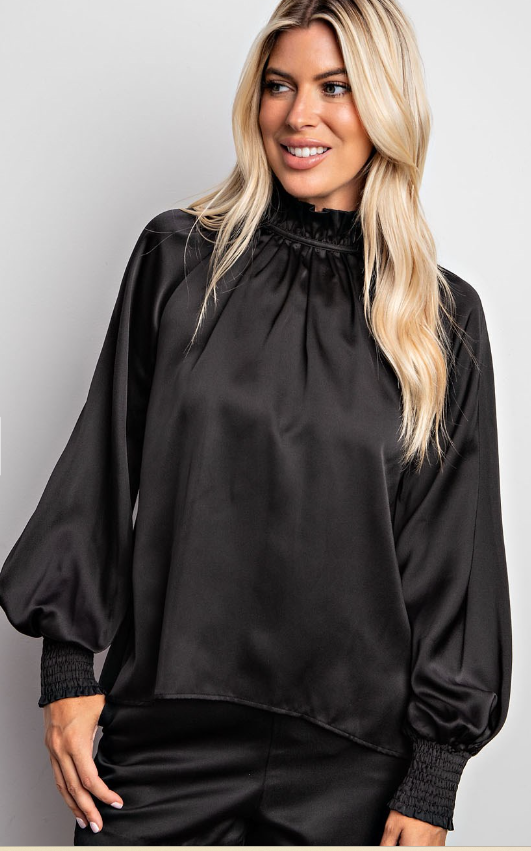 High Collar Blouse